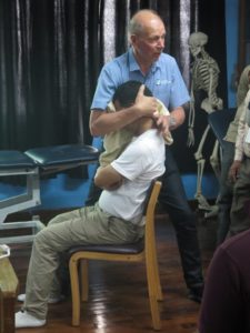 Tim demonstrating cervical NAGS